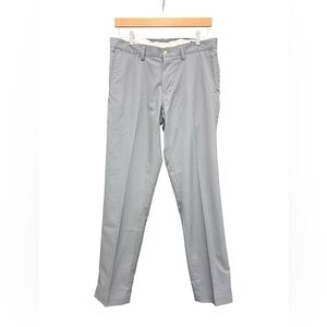 Polo Ralph Lauren Performance Pants Mens 33x32 Slim Fit Gray Stretch Golf